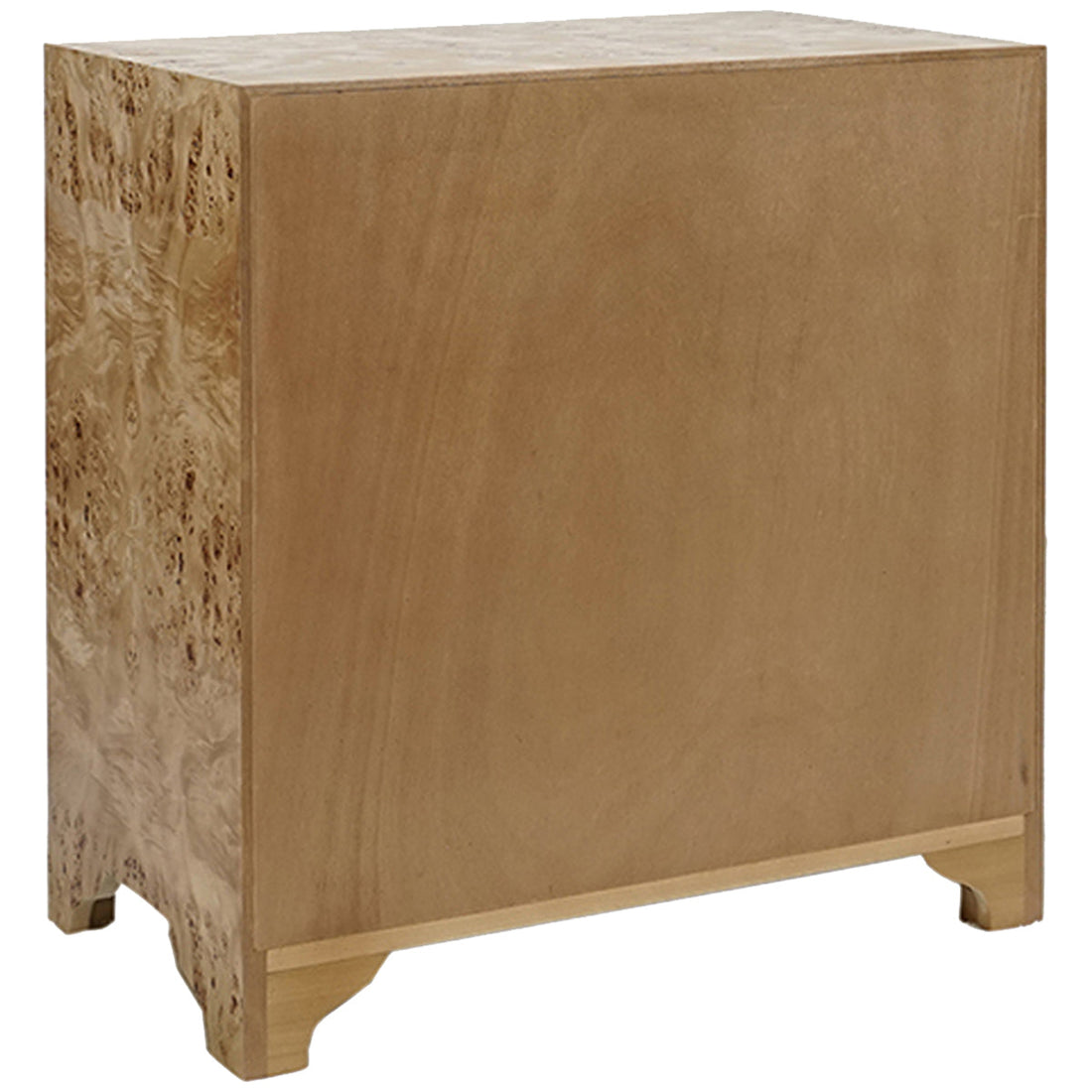 Worlds Away Calvin 3-Drawer Side Table