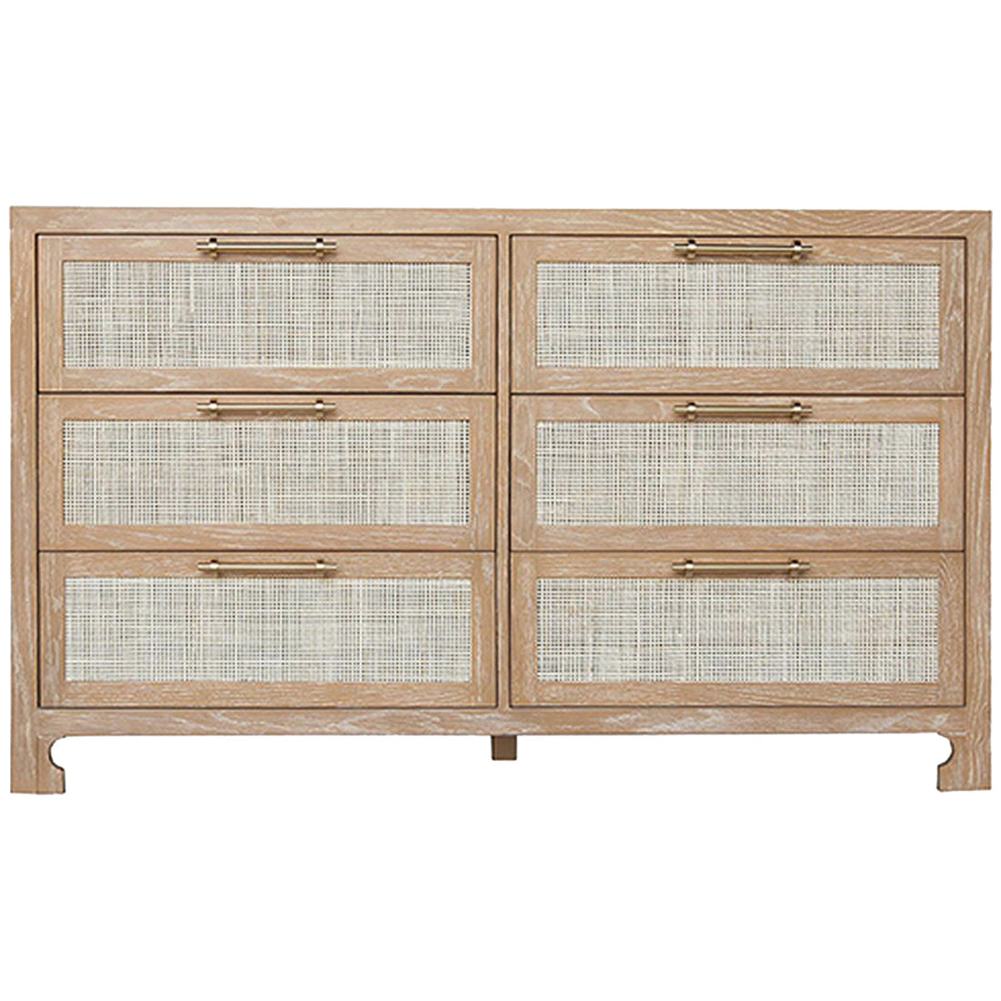 Worlds Away Carla 6-Drawer Chest