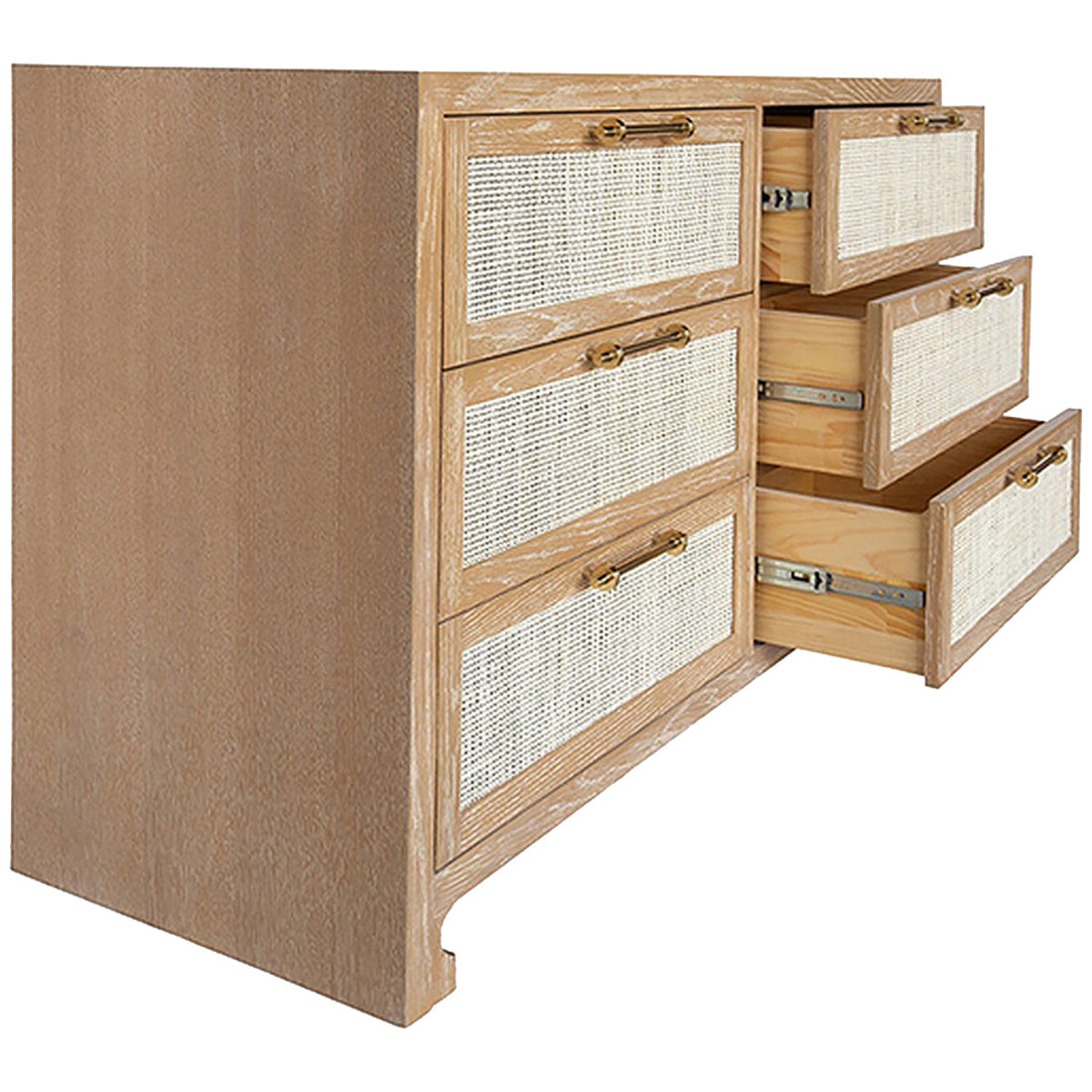 Worlds Away Carla 6-Drawer Chest