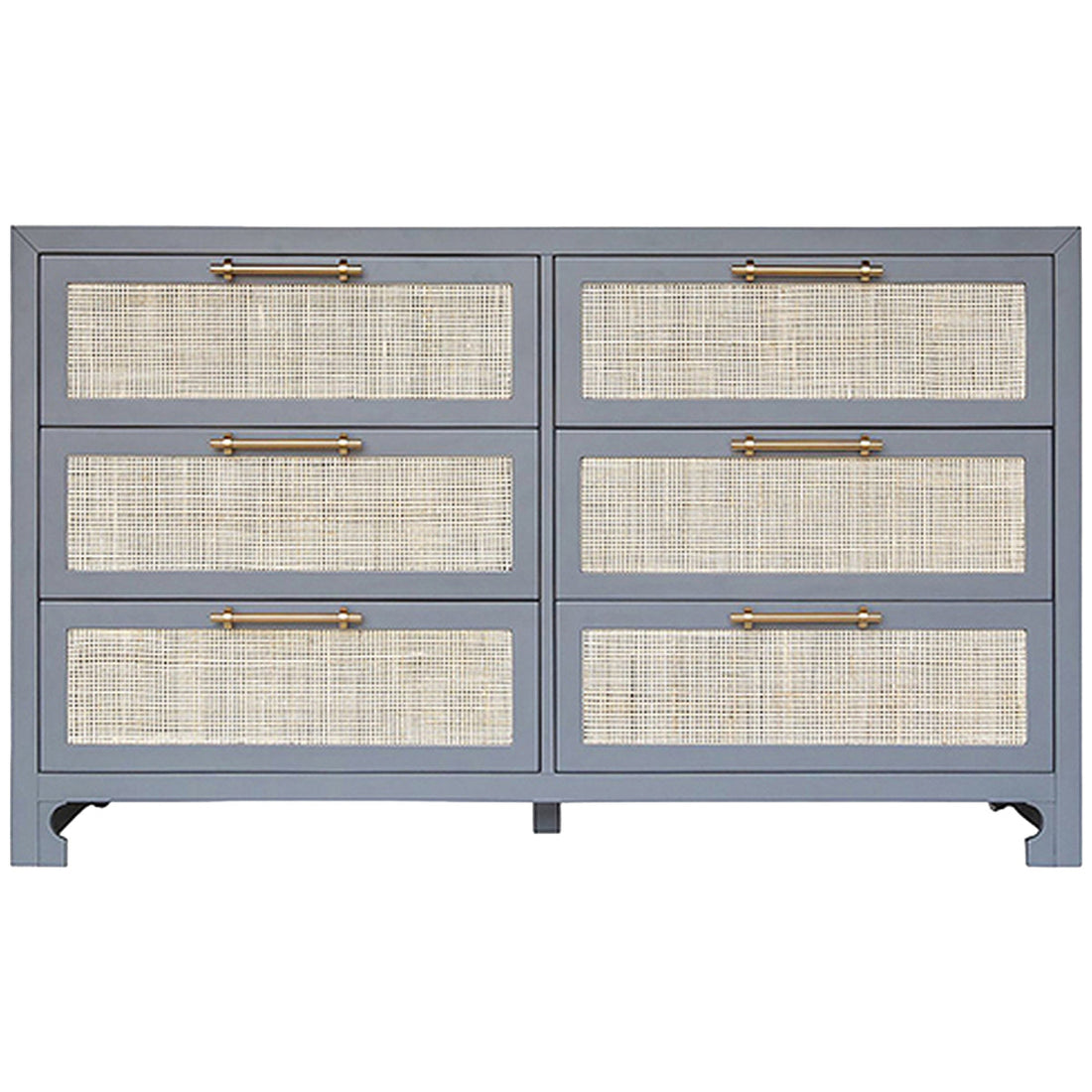 Worlds Away Carla 6-Drawer Chest