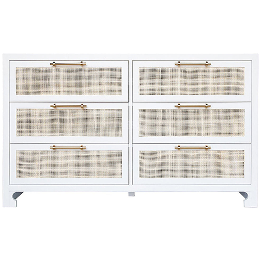 Worlds Away Carla 6-Drawer Chest