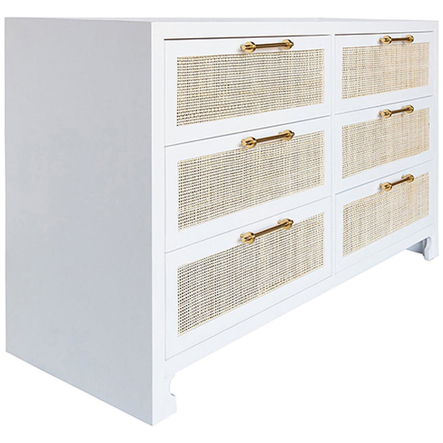 Worlds Away Carla 6-Drawer Chest