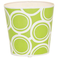 Worlds Away Oval Wastebasket