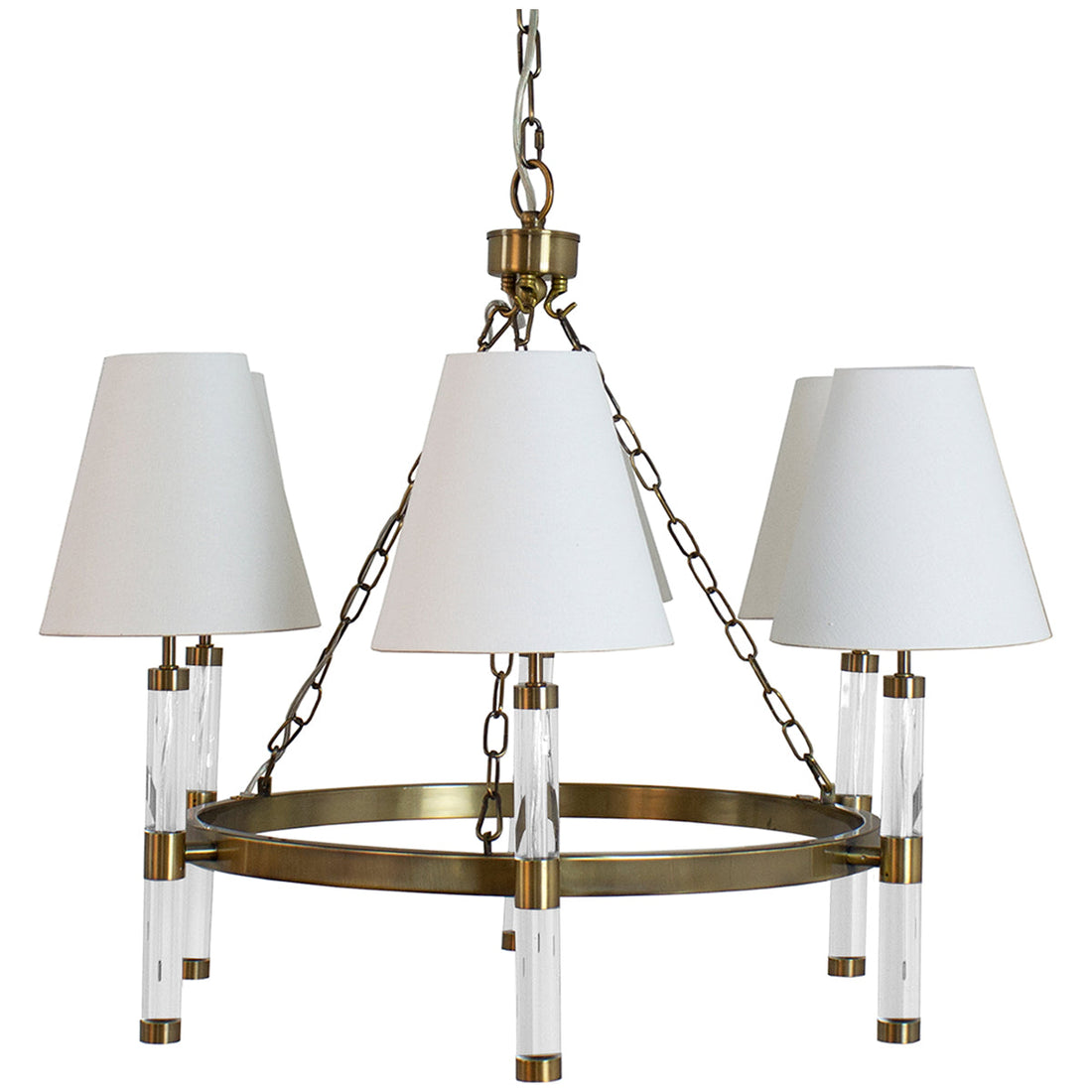 Worlds Away Winifred 6-Light Chandelier