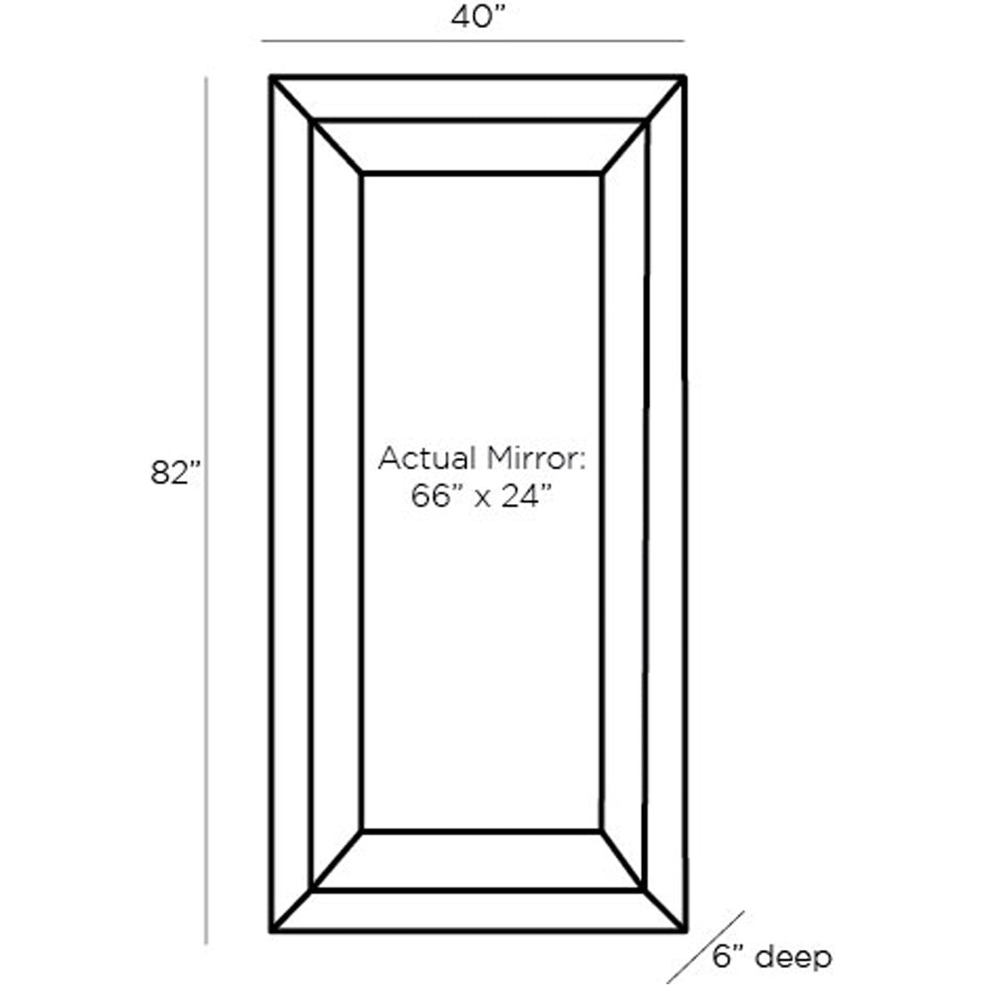 Arteriors Jenison Floor Mirror