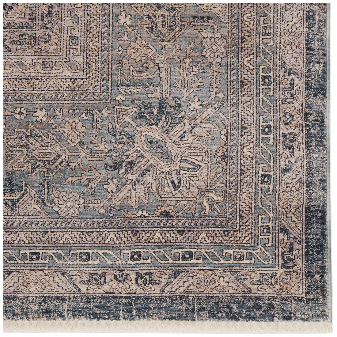 Jaipur Winsome Epsilon Medallion Blue Gray WNO01 Rug