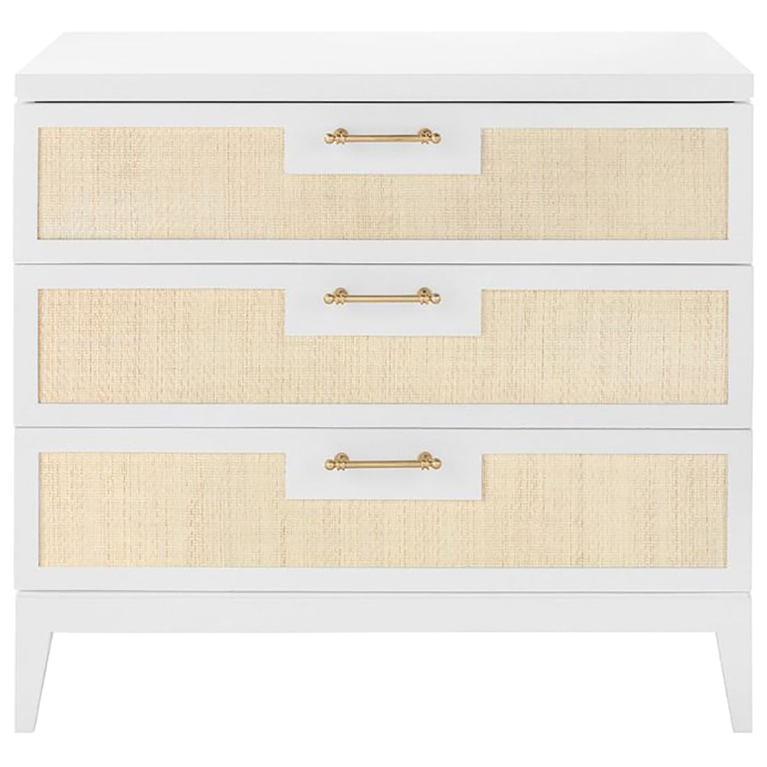 Villa & House Astor 3-Drawer Side Table