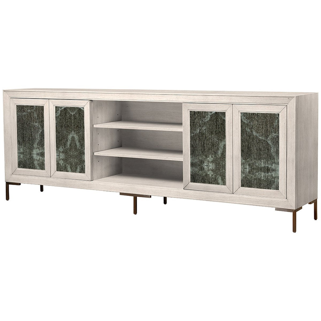 Belle Meade Signature Austin Media Cabinet - Artisan Glass