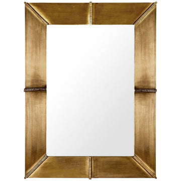 Villa & House Brea Mirror - Antique Brass