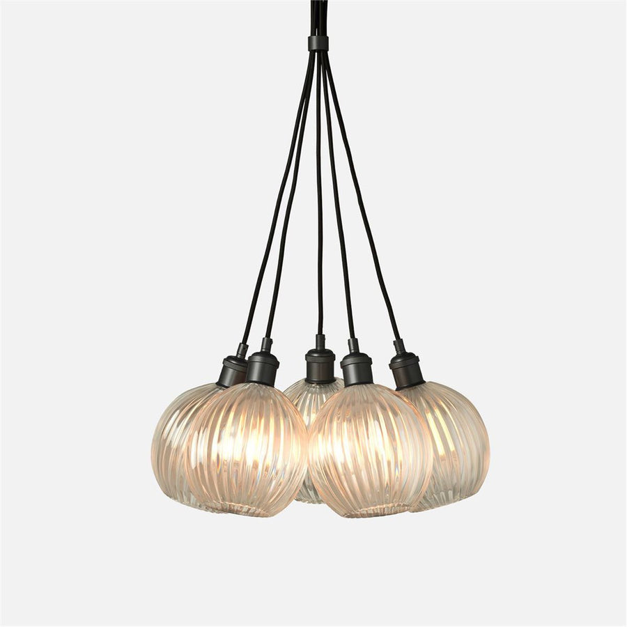 Made Goods Dax 5-Light Interchangeable Globe Chandelier