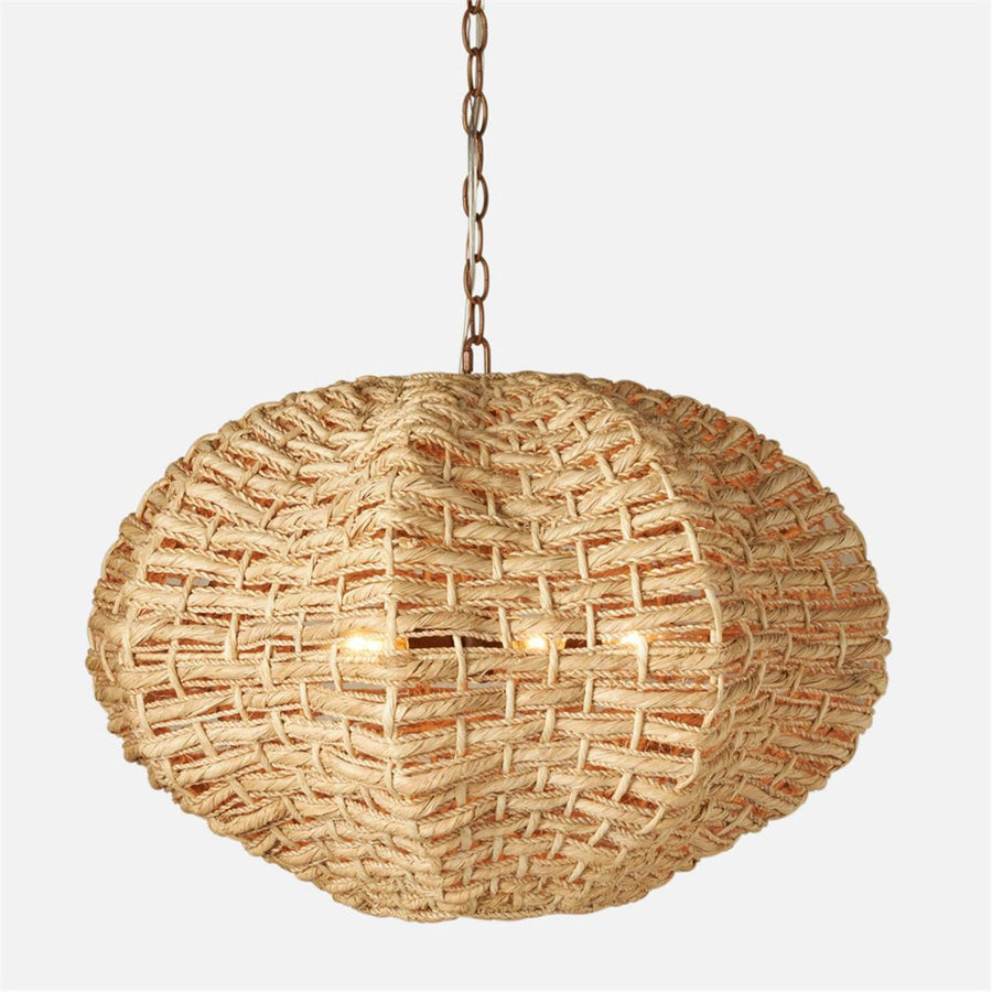 Made Goods Eridian Abaca Rope Pendant