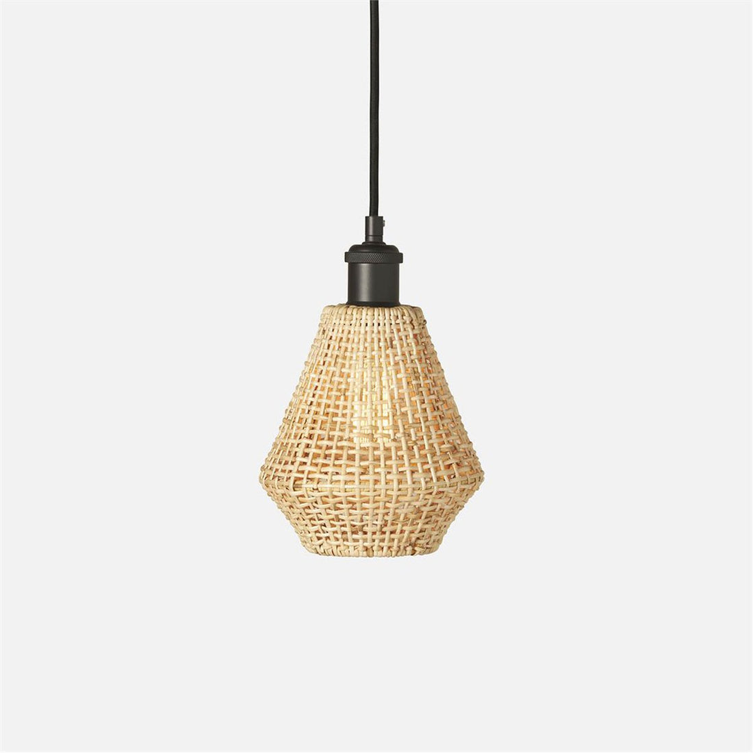 Made Goods Nashua 1-Light Interchangeable Rattan Pendant