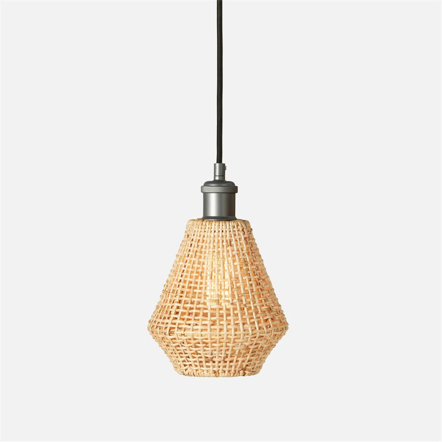 Made Goods Nashua 1-Light Interchangeable Rattan Pendant