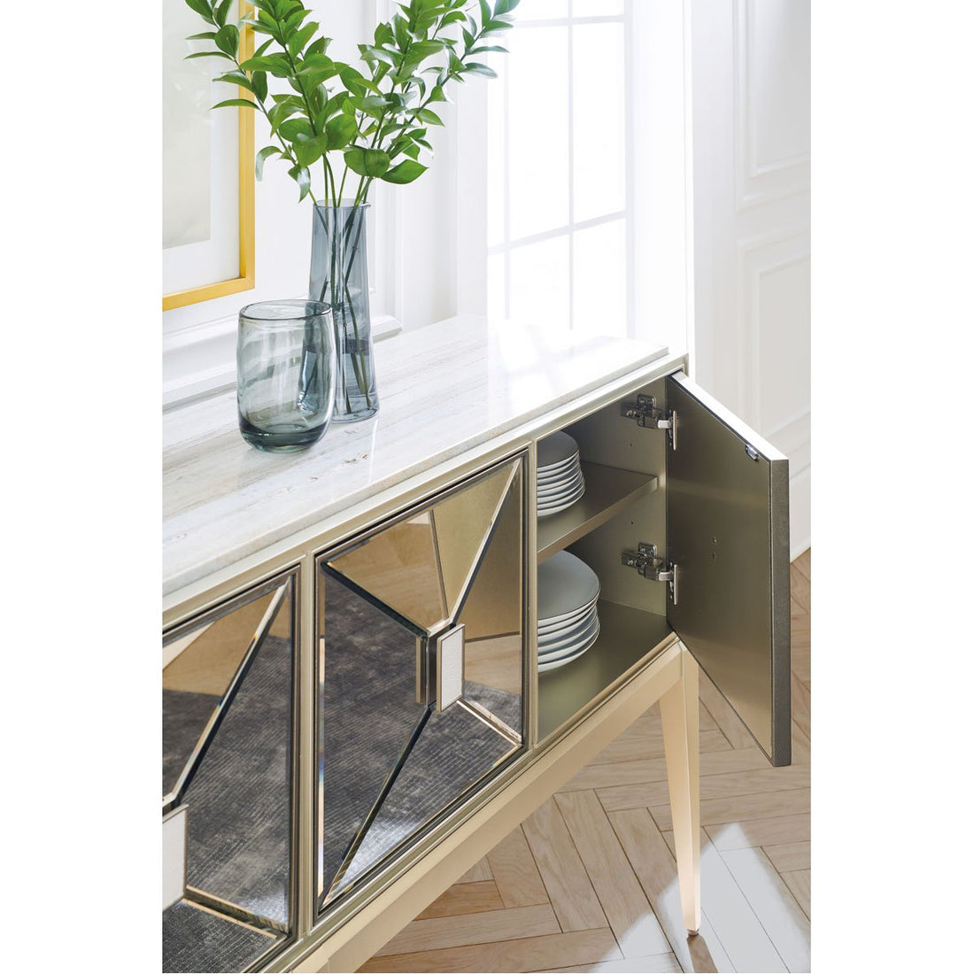 Caracole Classic Sparkling Personality Sideboard