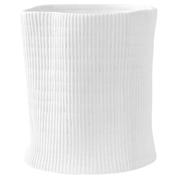 Villa & House Corum Cache Pot, White