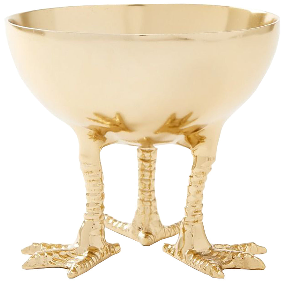 Villa & House Daphne Bowl, Brass Finish