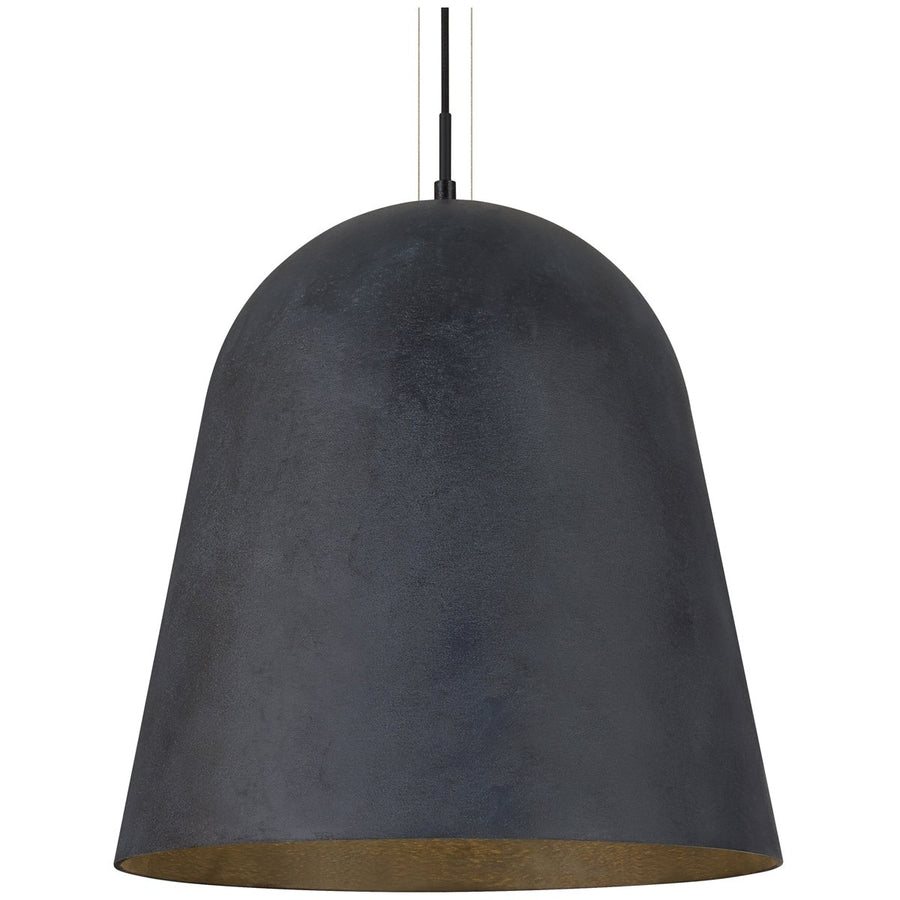 Tech Lighting Fett Pendant in Weathered Zinc