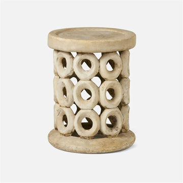 Made Goods Dagen Concrete Loop Outdoor Stool