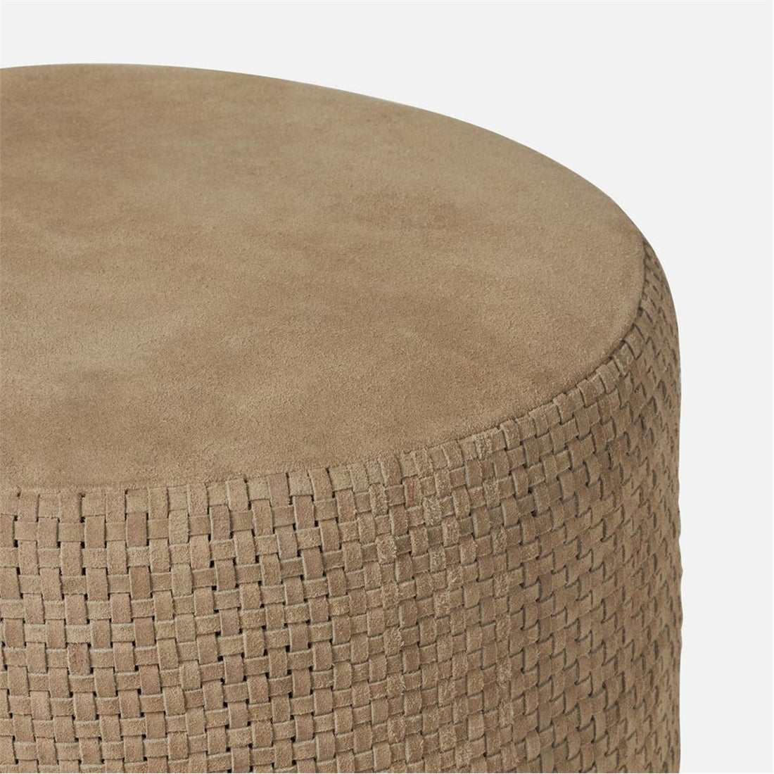 Made Goods Ellington Suede Stool