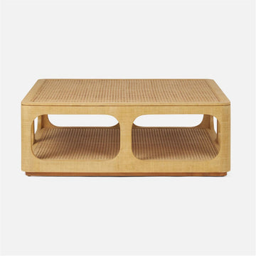 Made Goods Fiorenza Raffia Coffee Table