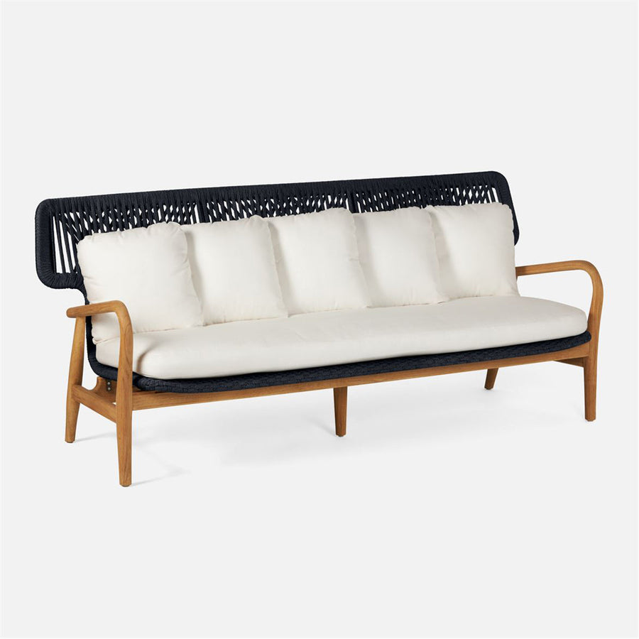 Made Goods Garrison Outdoor Sofa in Volta Fabric