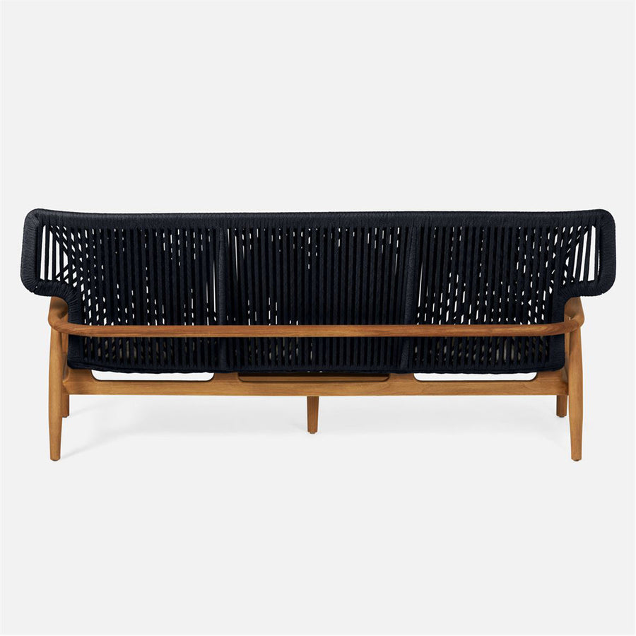 Made Goods Garrison Outdoor Sofa in Havel Velvet