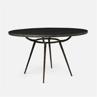 Made Goods Grace Dining Table in Faux Horn