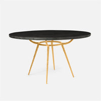 Made Goods Grace Dining Table in Faux Horn