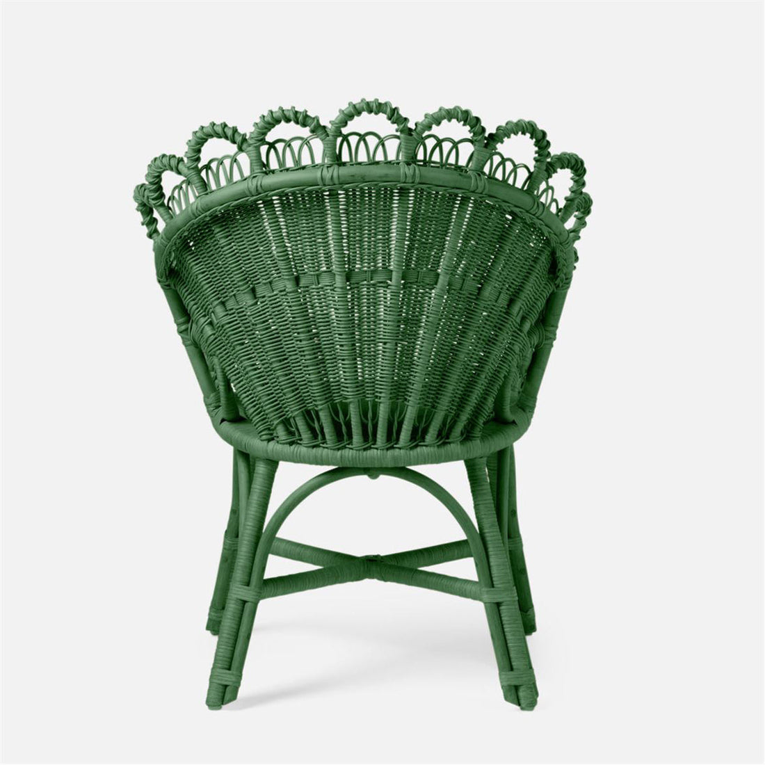 Made Goods Gretel Peacock Style Rattan Dining Chair