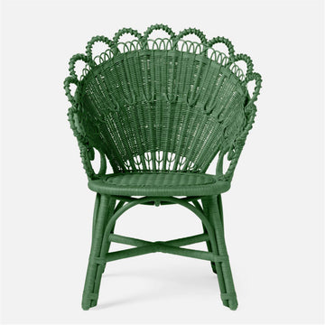 Made Goods Gretel Peacock Style Rattan Dining Chair