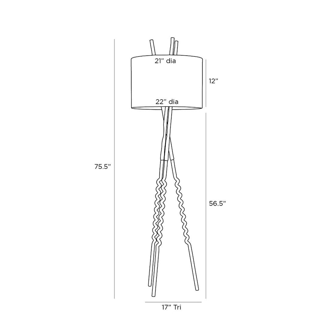 Arteriors Shepherd's Floor Lamp