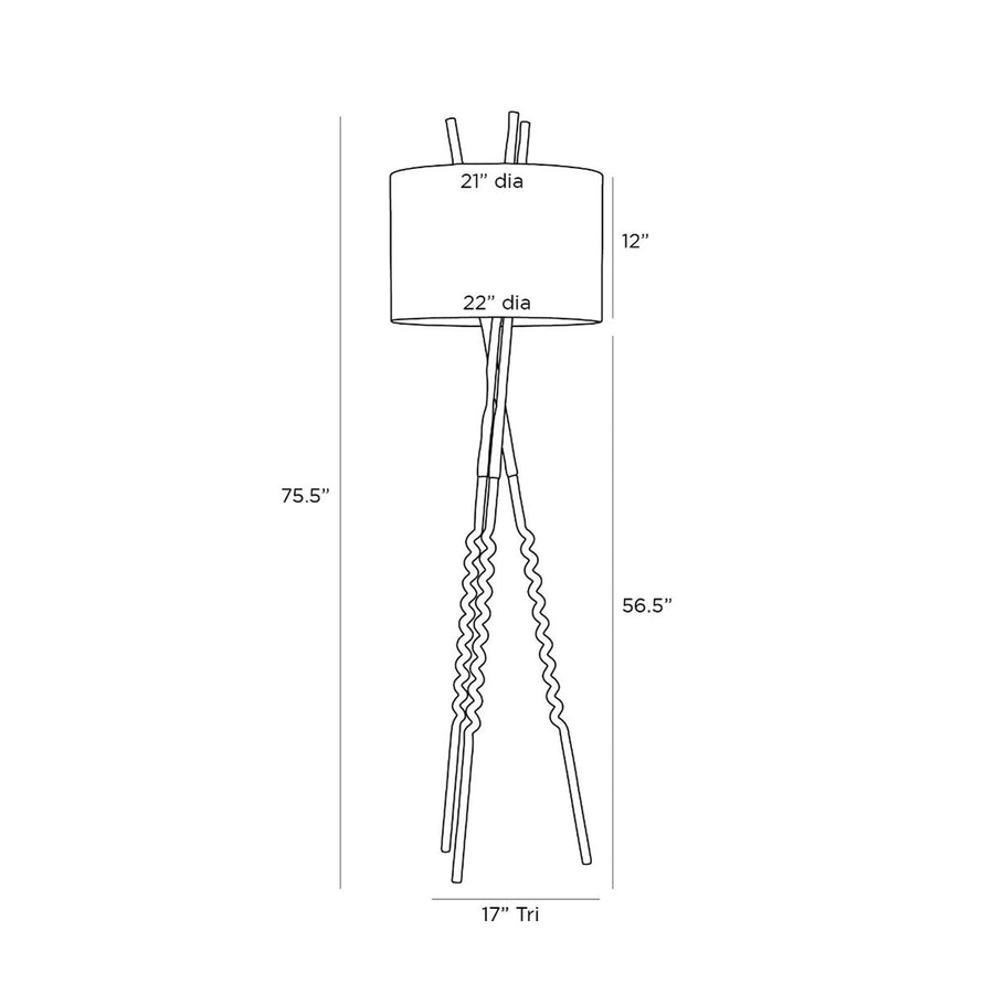 Arteriors Shepherd's Floor Lamp