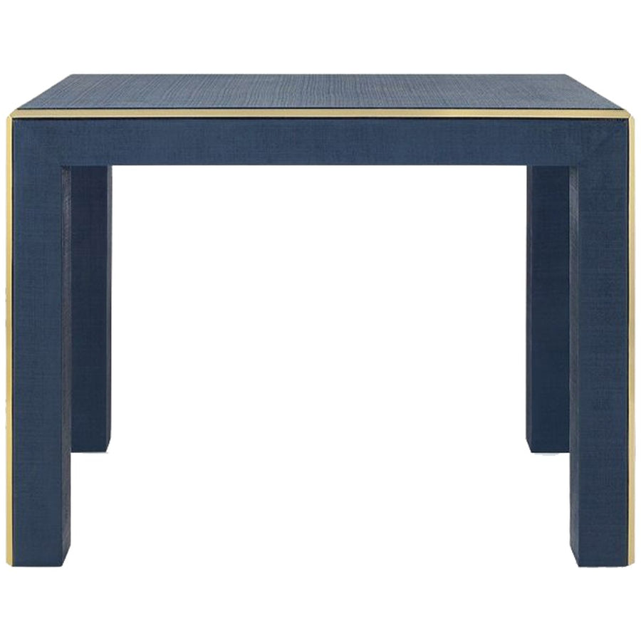 Villa & House Lauren Side Table - Brass Accents