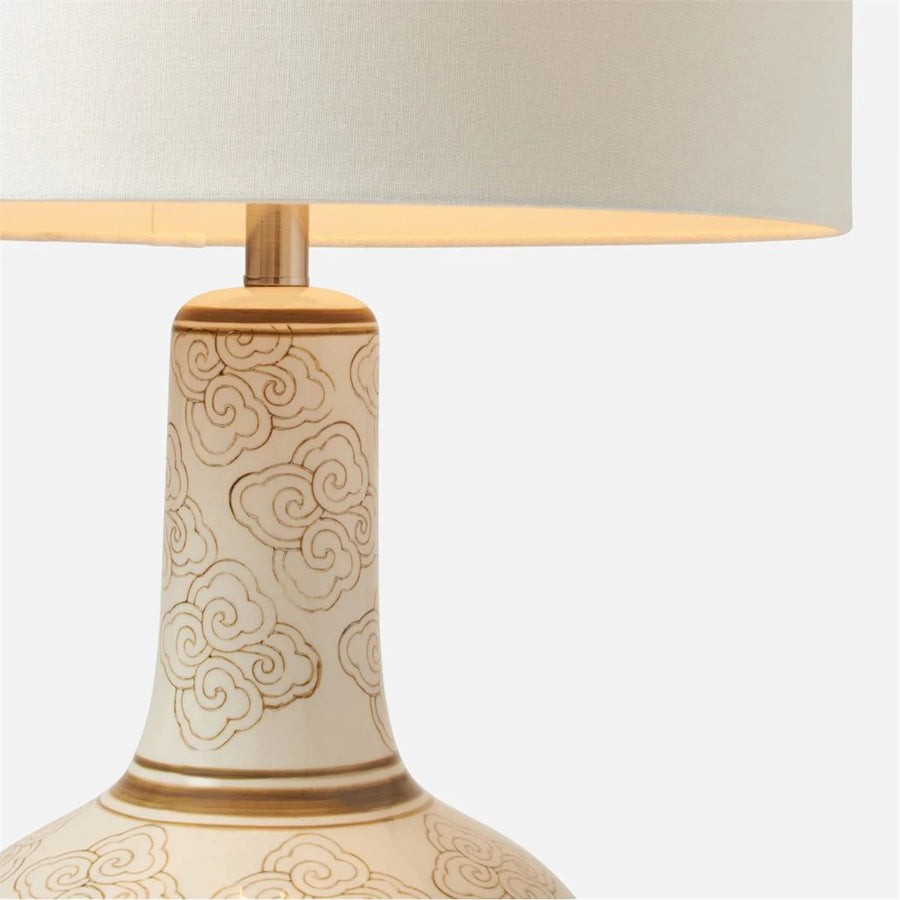 Made Goods Miriam Asian Style Motif Table Lamp