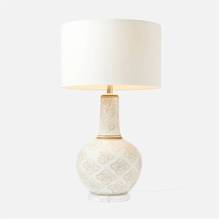 Made Goods Miriam Asian Style Motif Table Lamp