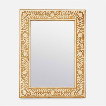 Made Goods Adelise Rectangular Mirror in Natural Oak