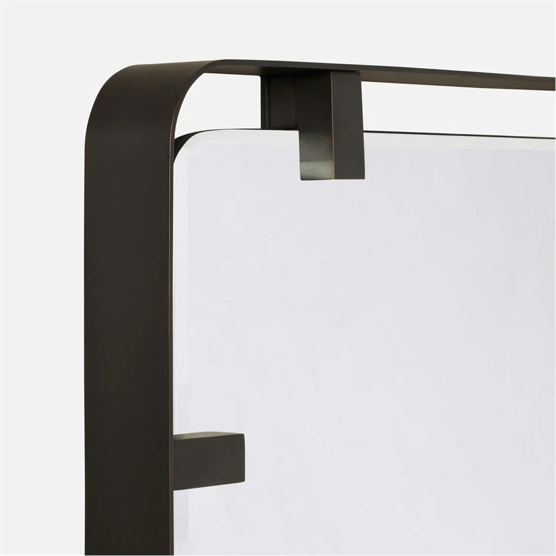 Made Goods Fremont Metal Clip Detail Mirror