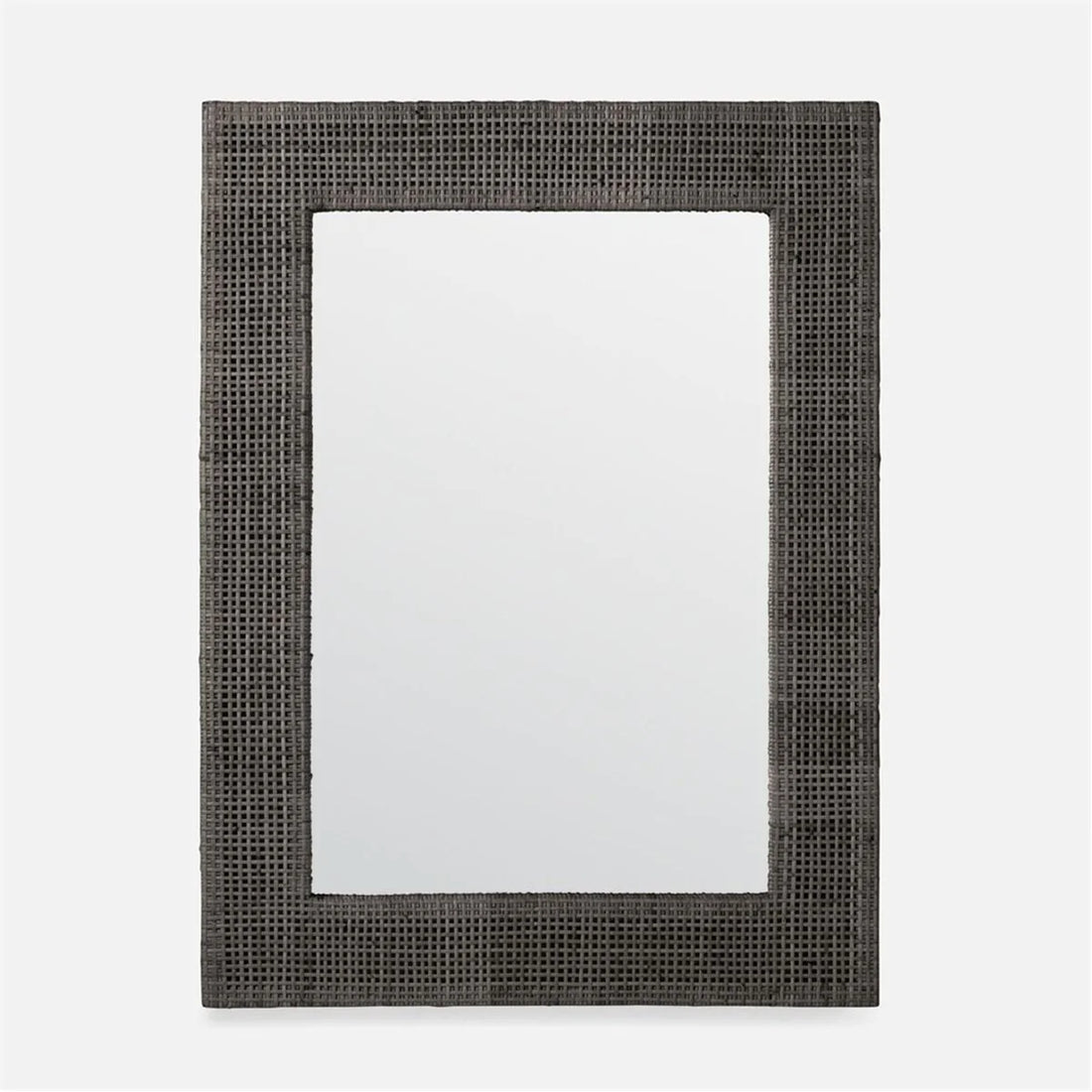 Made Goods Isla Woven Peeled Rattan Mirror