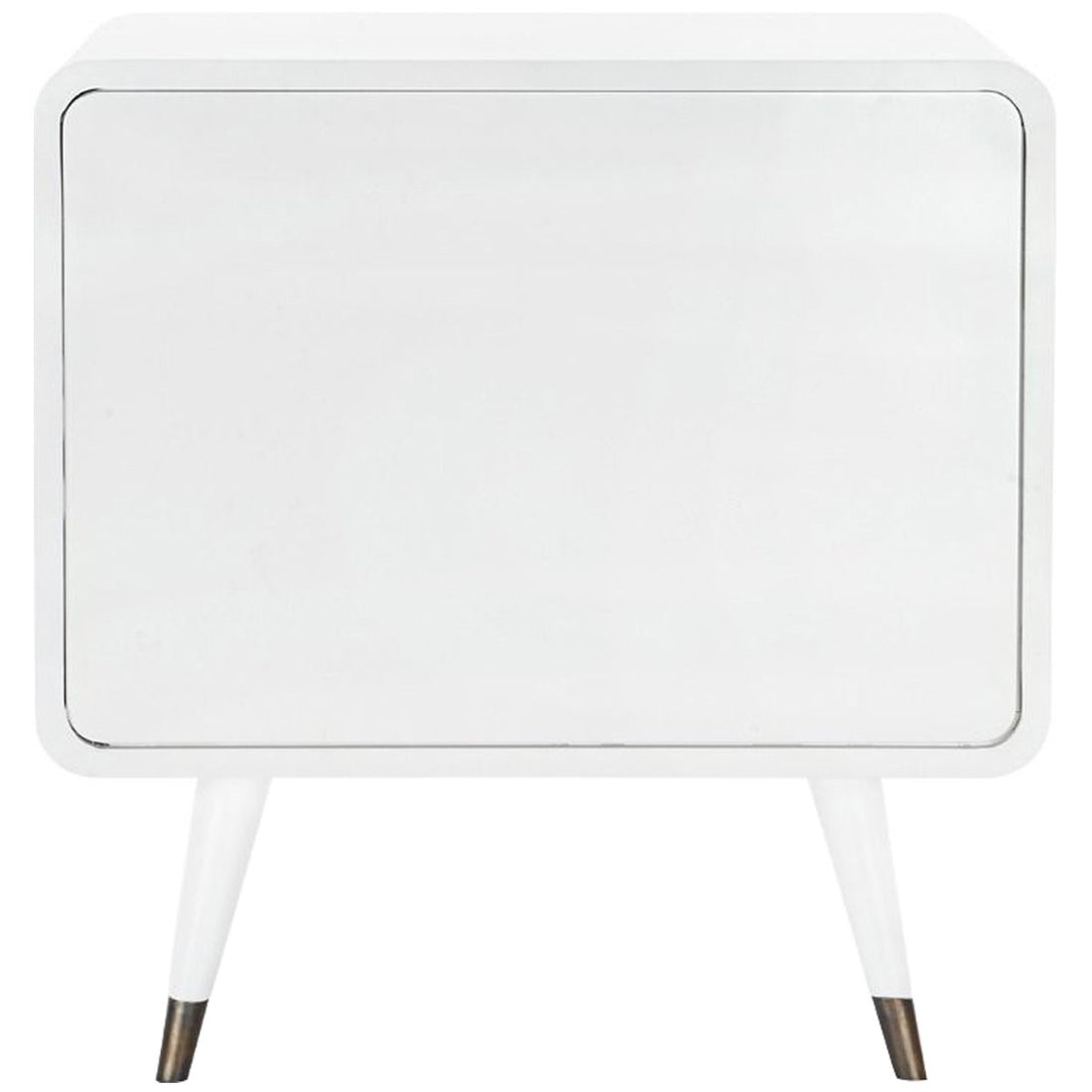 Villa & House Malmo 2-Drawer Side Table - White