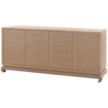 Villa & House Meredith Extra Large 4-Door Cabinet