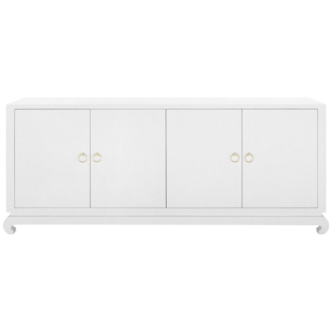 Villa & House Meredith Extra Large 4-Door Cabinet