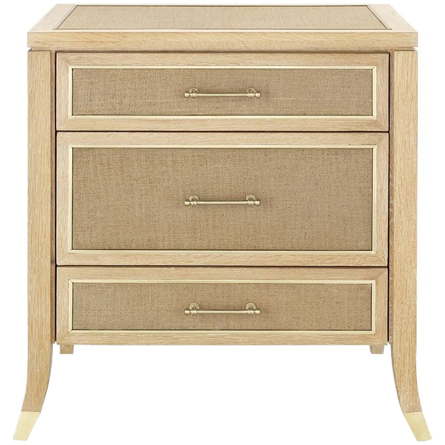 Villa & House Paulina 3-Drawer Side Table - Natural