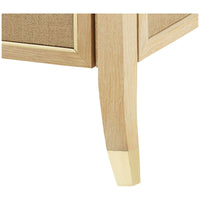 Villa & House Paulina 3-Drawer Side Table - Natural