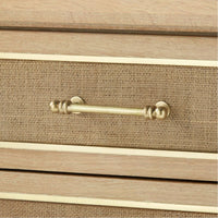 Villa & House Paulina Large 6-Drawer Chest - Natural