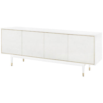 Villa & House Raymond 4-Door Cabinet - White