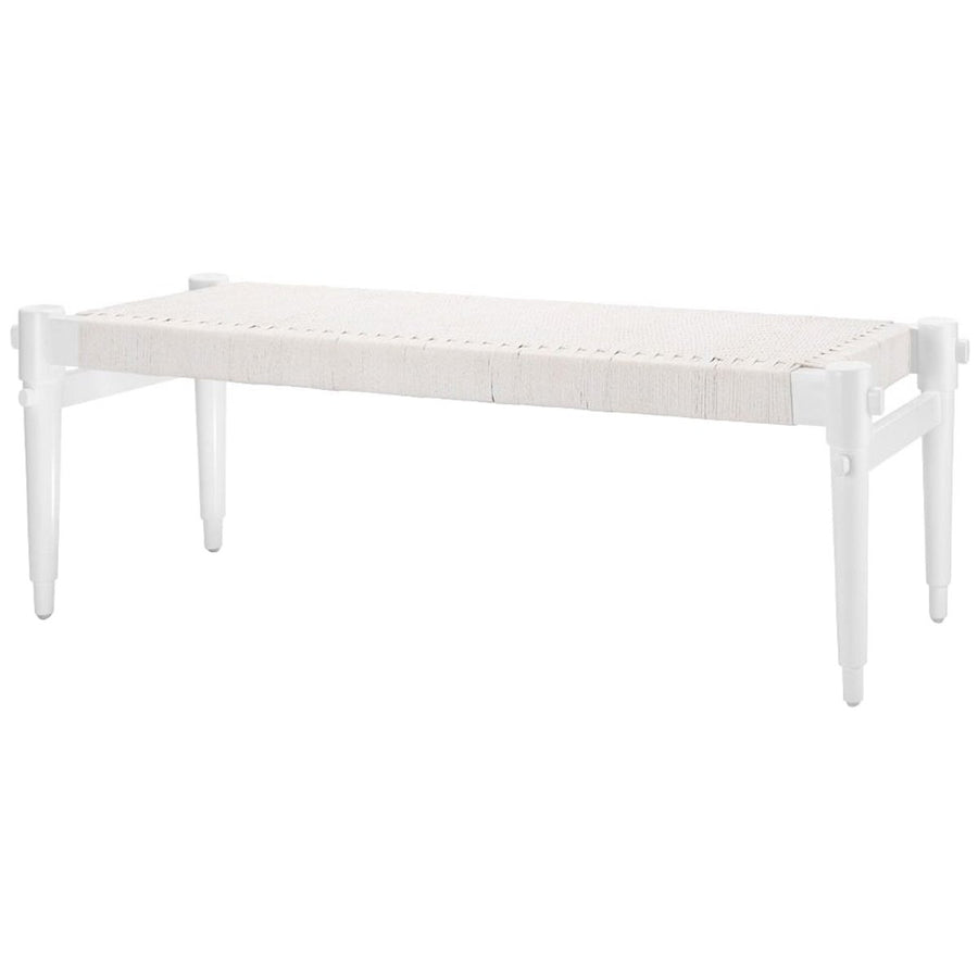 Villa & House Rope Bench - White