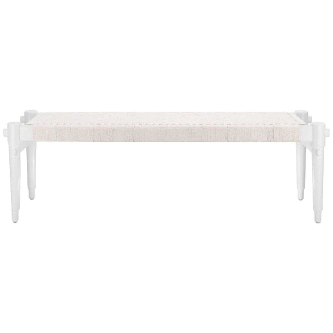 Villa & House Rope Bench - White