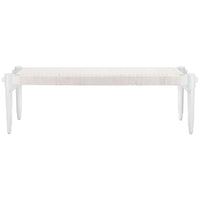 Villa & House Rope Bench - White