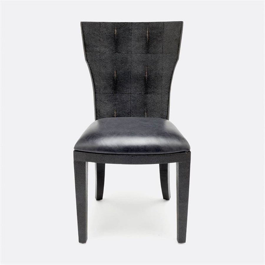 Made Goods Blair Vintage Faux Shagreen Chair, Bassac Shagreen