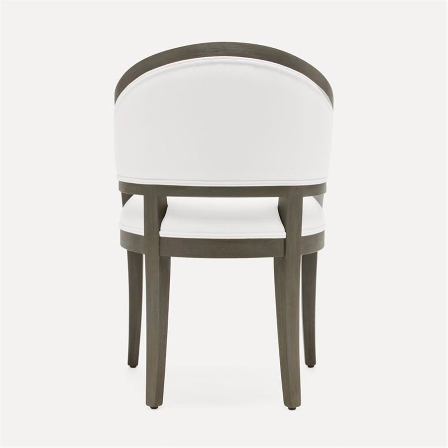 Made Goods Sylvie Curved Back Dining Chair, Alsek Fabric